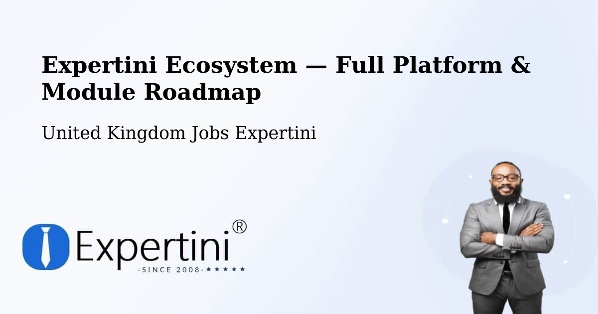 Expertini Ecosystem — Full Platform & Module Roadmap – Prudhoe